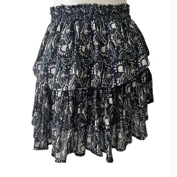 LOVESHACKFANCY ruffle mini SKIRT - Picture 4 of 6